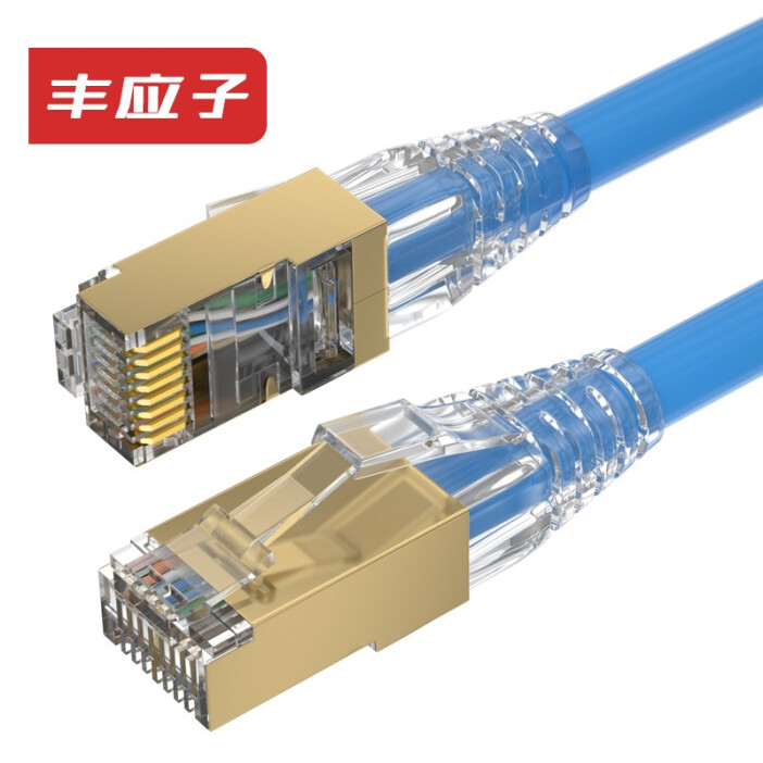 豐應子超五類非屏蔽網絡跳線 工程級性能，穩定連接新選擇
